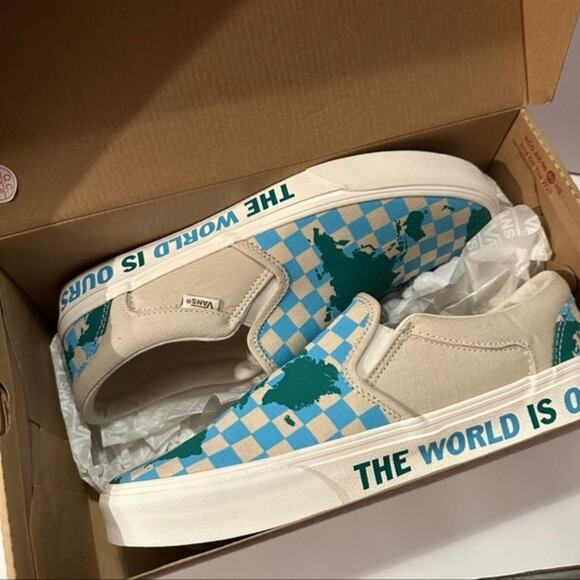 Vans Asher mens canvas world shoes